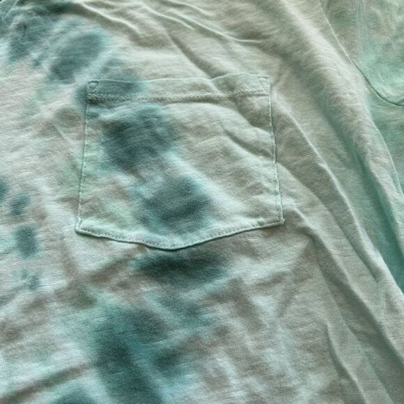 a.n.a. Blue Tie-Dye Short Sleeve Tee - Picture 4 of 4